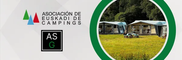 Logotipo de Asociación de Euskadi de Campings con ASG.