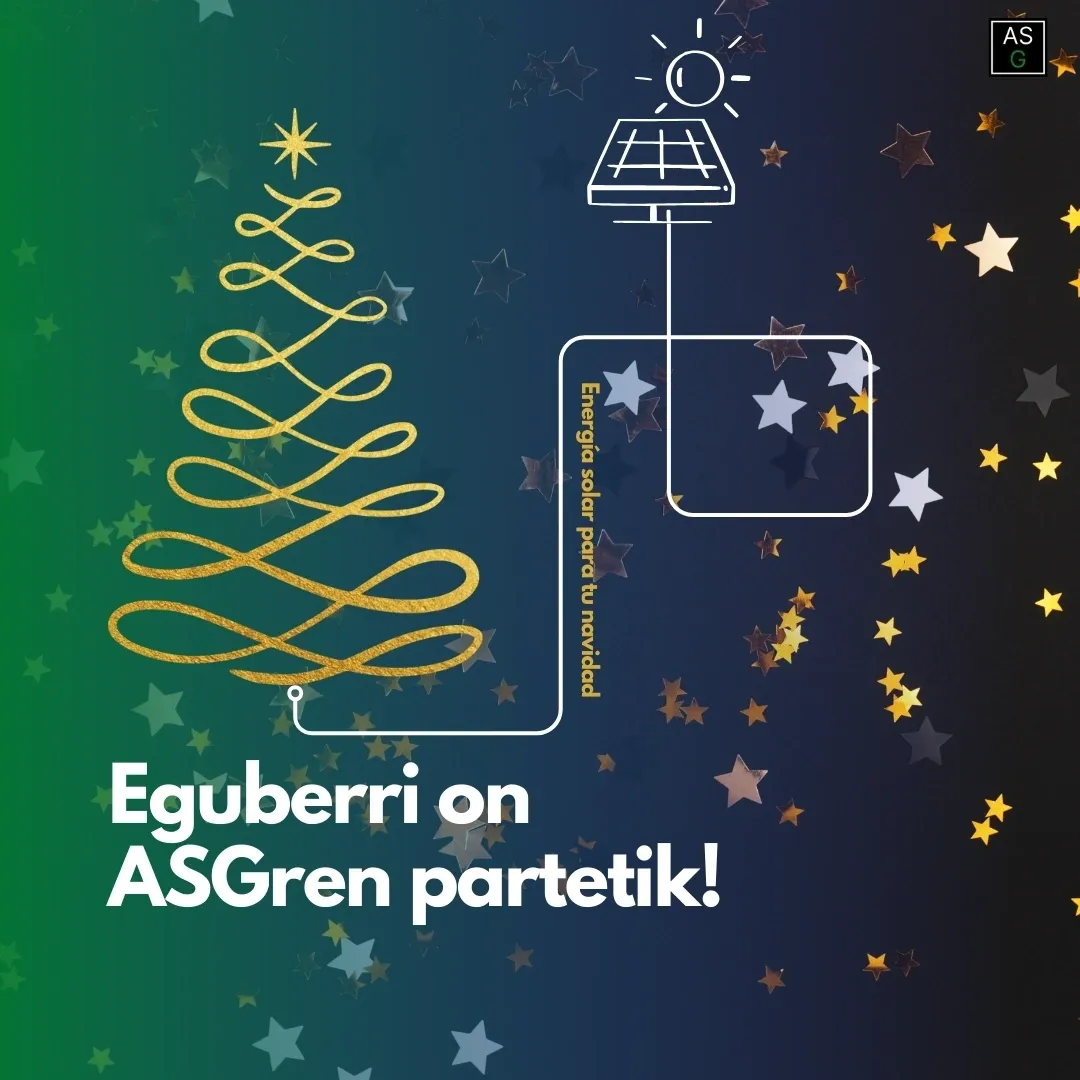 Felicitación de Navidad de ASG en vasco.