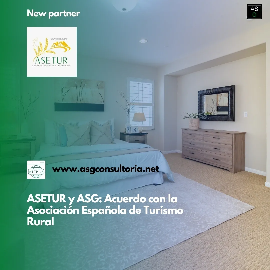 Habitación principal de una vivienda en tonos neutros. Acuerdo ASETUR y ASG.